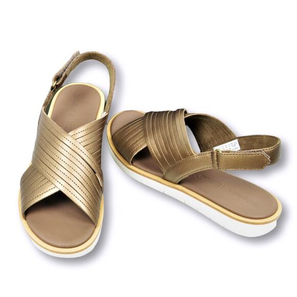 Timberland Shoes - TIMBERLAND Women's Leather Crossband Sandals